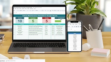 Vehicle Maintenance Checklist in Google Sheets