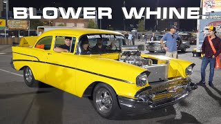 PROJECT X 1957 Chevy Supercharged at SEMA Ignited