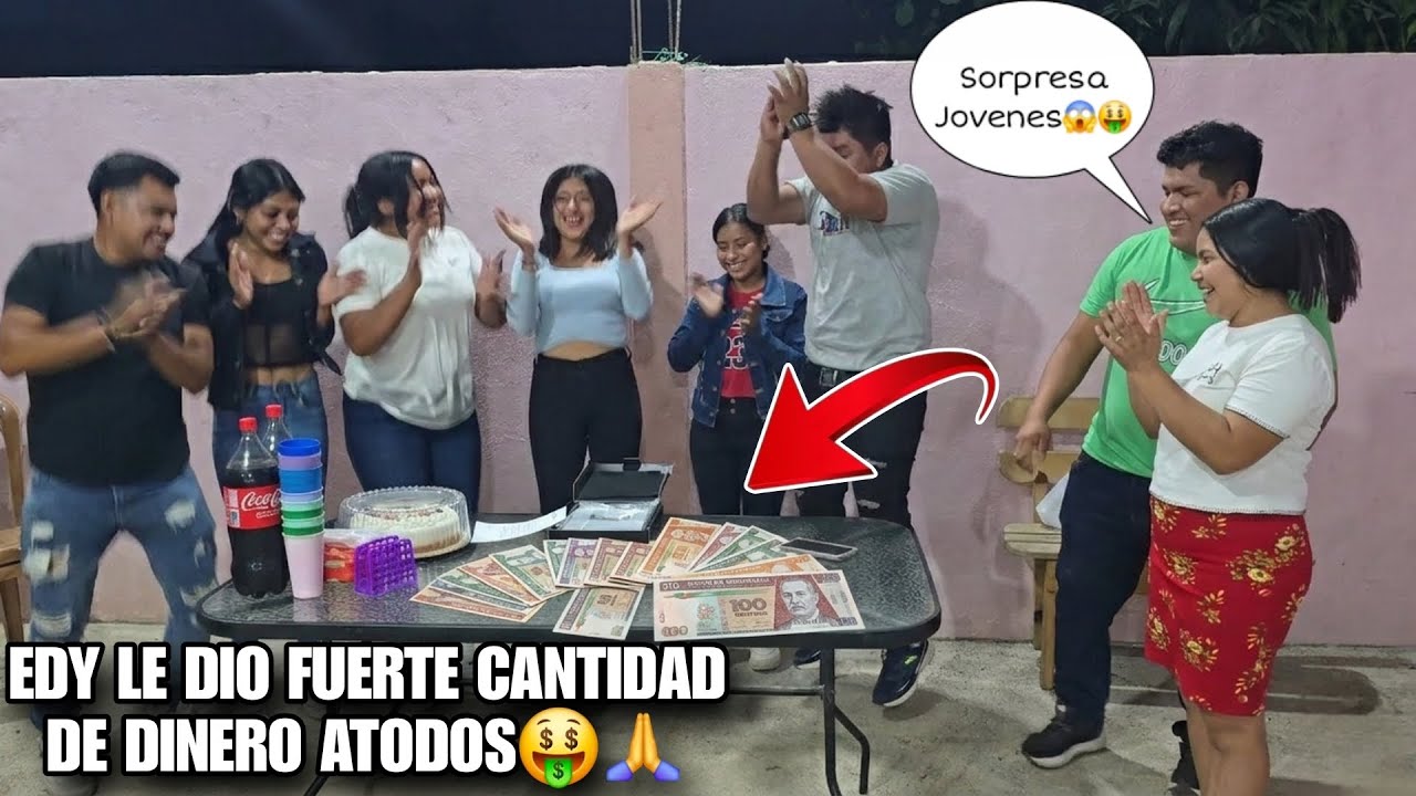 EDY y DAYSI Le Dieron Gran Cantidad De Dinero a ISA y Atodo Su Grupo🤑🫢Todos Quedaron Boca Abierta😱