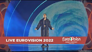 Andrea 🇲🇰 North Macedonia - Rehearsal Eurovision 2022 - Circles HD