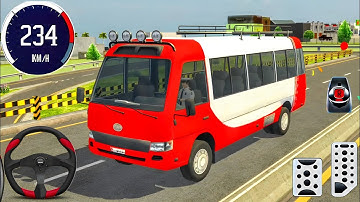 MiniBus Rijsimulator - Echt Offroad Bus Rijden 2025 #4 - Busspel Android Gameplay