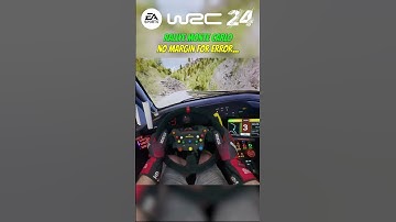 POV | No Margin for Error! - EA WRC 24 - Rallye Monte Carlo