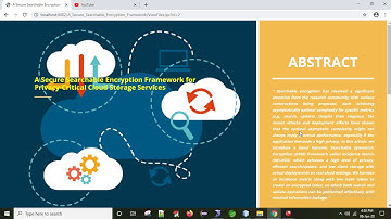A Secure Searchable Encryption Framework For Privacy-Critical Cloud Storage Services ||2019 PROJECT