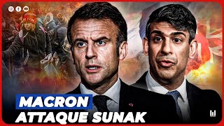 MACRON DEFEND LES AFRICAINS EN DENONÇANT RISHI SUNAK