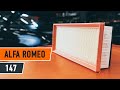 Kako zamenjati zračni filter na ALFA ROMEO 147 (937) [VIDEO VODNIK AUTODOC]