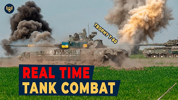 🔥 REALTIME BATTLE: TROPHY T-80 TANKS TEAR APART RUSSIAN POSITIONS AT POINT-BLANK RANGE