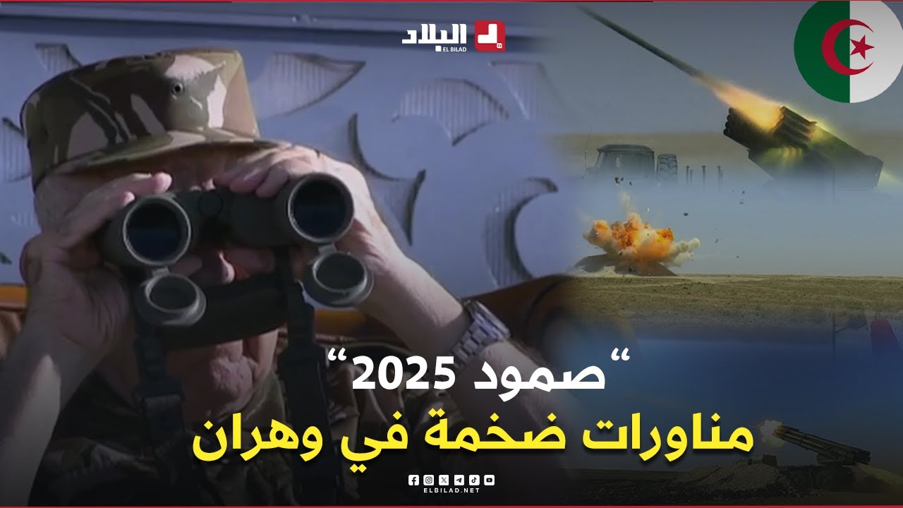 الفريق أول السعيد شنقريحة يشرف على تنفيذ تمرين تكتيكي بالذخيرة الحية بالناحية العسكرية الثانية