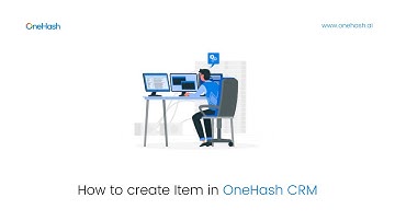 How to Create Item in OneHash CRM