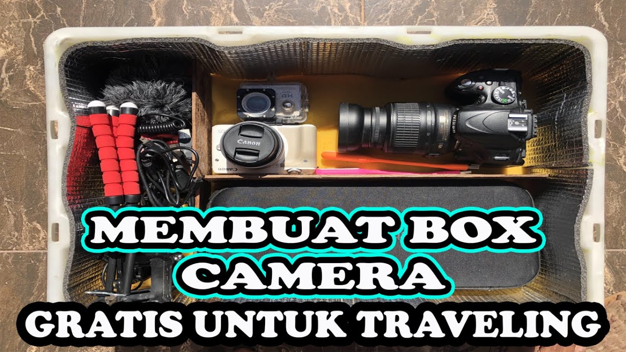 DRY BOX CAMERA BOX CAMERA TUTORIAL MEMBUAT BOX CAMERA GRATIS DAN
