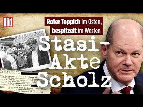 Stasi-Akte von Olaf Scholz enthüllt