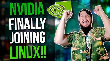 Nvidia Open Sources Linux Drivers!! But There