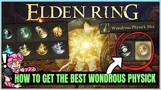 Elden Ring - How to Be INVINCIBLE With the Best Flask of Wondrous Physick - Crystal Tear Location!