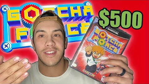 THE MOST EXPENSIVE GAMECUBE GAME - GOTCHA FORCE - OPENING!