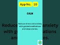 Finding Serenity in a Busy World 🌿✨ | Calm App Information | APP BYTE INSIGHTS #appinsights #gk