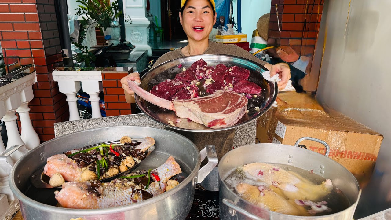 BẤT NGỜ VỢ CHỒNG EM DUY NISA ĐẾN NHÀ CHÚC TẾT.NGA SUMO LÀM ĐẠI TIỆC MÓN NGON CHÀO ĐÓN