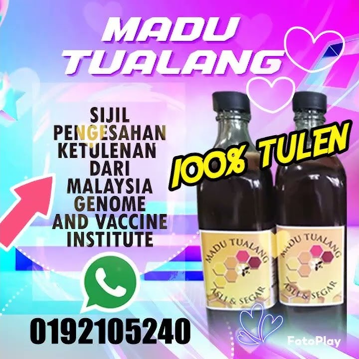 Madu tualang asli ada di sini. Pos untuk seluruh Semenanjung Malaysia, cod kawasan KL