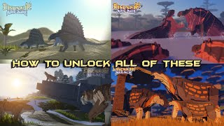 HOW TO GET ALL OF THE BLACK FRIDAY DINOSAURS! | Dinosaur Arcade |