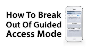 [iOS Advice] How To Disable Or Break Out Of Guided Access Mode In iOS 6