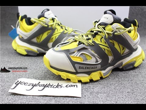 yellow and gray balenciaga