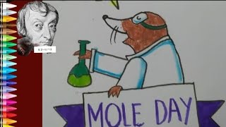 mole day drawings