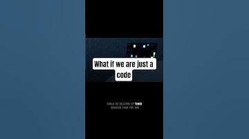 What If the Universe Is Just a Code? 🤯 | Simulation Theory#Whatif#AreWeInASimulation