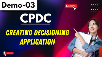 PEGA CPDC Demo 03 | Creating Decisioning application in PEGA | CPDC Tutorial for Beginners #cpdc