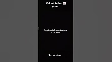 trading chart patterns 📈