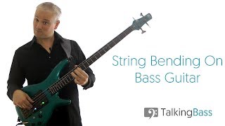 String Bending on Bass Guitar