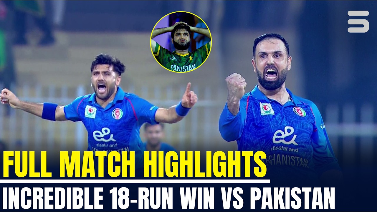 Full Match Highlights | Pakistan vs Afghanistan | Match 4 | T20I Tri-Nation Series 2025 | M3Q1T