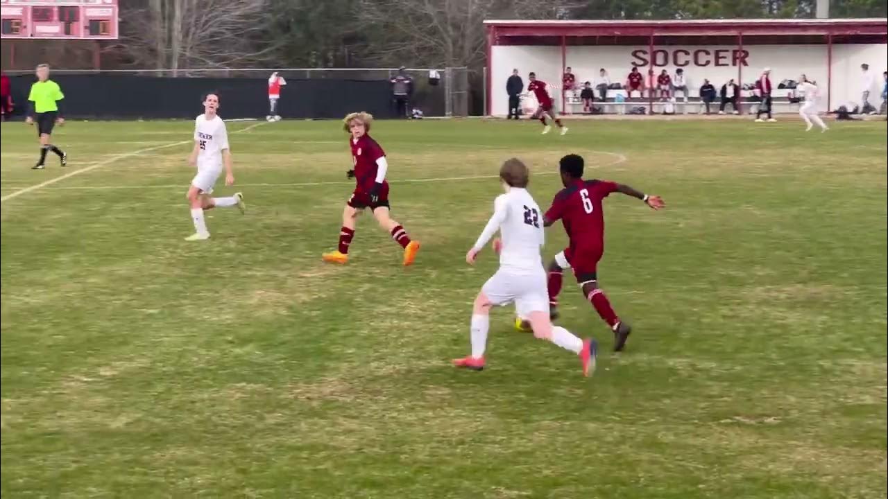 1st High School Soccer Goal in 1st Varsity Soccer Game as an 8th Grader