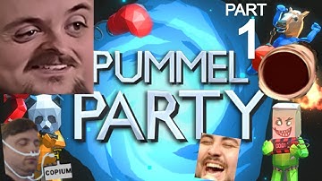 Forsen Plays Pummel Party Versus Streamsnipers - Part 1 (With Chat)