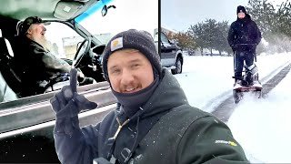 NEIGHBOR Pulled Over & Called My Snowblower A TOY So I Proved Him WRONG!