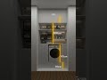Size of Washroom Storage