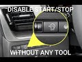 How To Permanently Disable Auto Start/Stop Without Any Tool