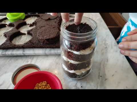 TUTORIAL CAKE IN A JAR