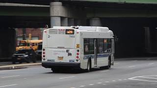 2015 New Flyer XD40 #7469 on the Q29 at Woodhaven Blvd and Hoffman Drive