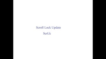What Is The Scroll Lock Key On Your Keyboard?