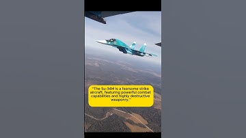 Su-34M: The Bomb-Carrying Beast #ai #sukhoisu30 #russia  #army #war #ww2 #usa
