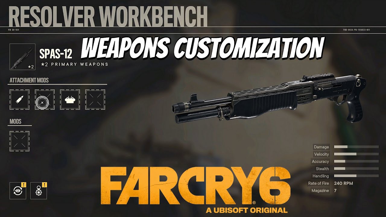 Far Cry 6 guide: The best weapons and attachment mods