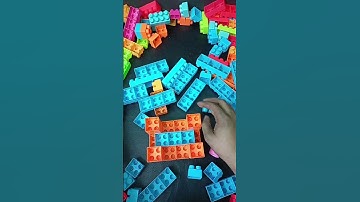 Satisfying DIY LEGO Table | LEGO Building Blocks Video #buildingblocks #Shorts