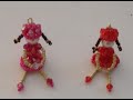 DIY-TAKI TASARIM BONCUKTAN  SEVİMLI KIZ /CUTE GIRL FROM JEWELRY DESIGN BEADS