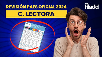 Revisión PAES invierno | Competencia Lectora | Preu Filadd