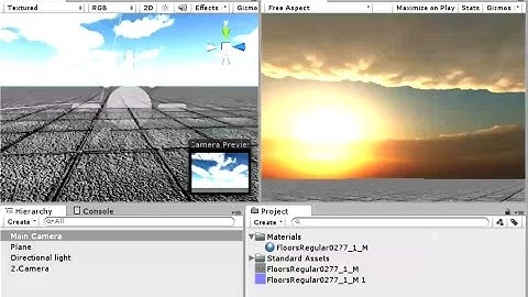 Unity 4.6 Skybox kullanımı