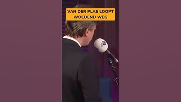 Caroline Van der Plas (BBB) loopt woedend weg na confrontatie Bontenbal (CDA) #politiek #nederland