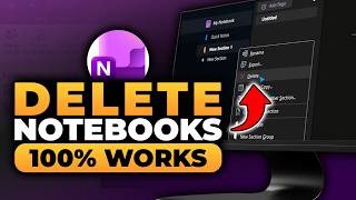 How To Delete Notebooks in OneNote (𝟮𝟬𝟮𝟲) | 100% WORKS | NO Yapping, To The Point! | FAST & EASY