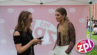 Jenn Interviews Fletcher at ZPL Birthday Bash