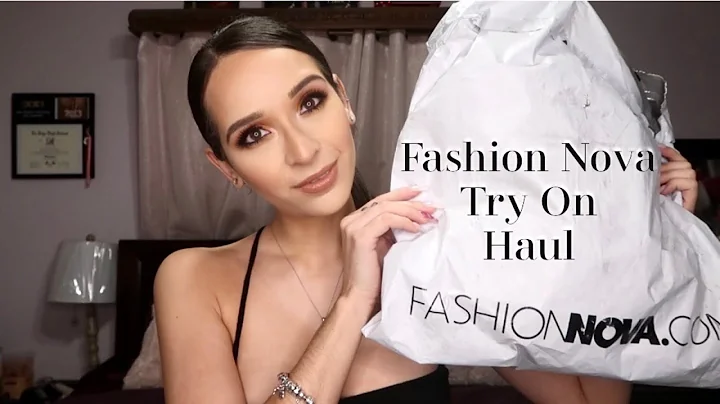 QUARANTINE FASHION NOVA TRY ON HAUL | DANIELLE FLO...