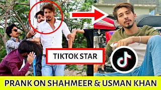 Prank on Tiktok Star Shahmeer Khan & Usman Khan (Pindi Boys) || Prank on Tiktokers