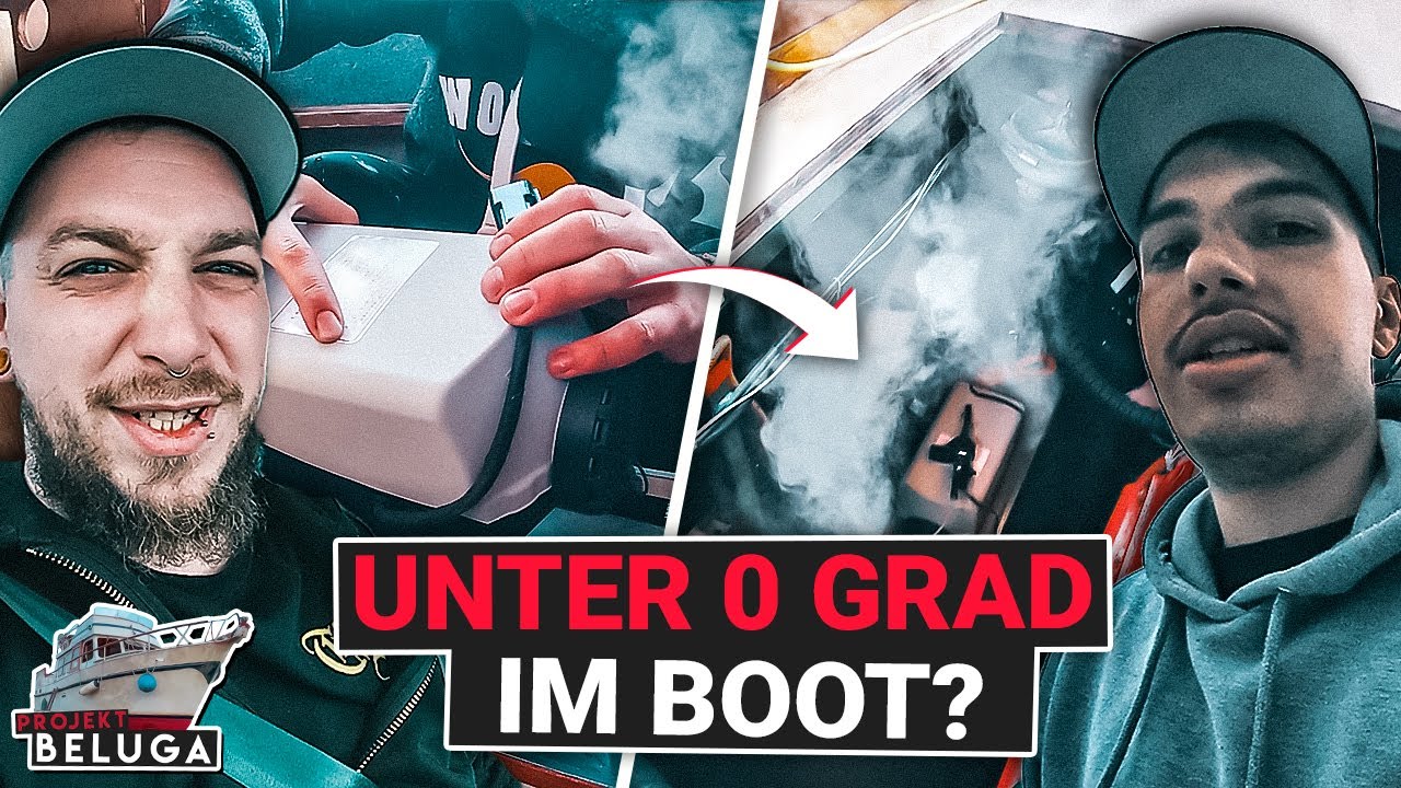 Neue DIESELSTANDHEIZUNG? Über NACHT bei UNTER 0° CELSIUS?  - Stahlboot Refit EP.06 | Projekt Beluga