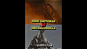 MV King Ghidorah vs Heisei Mechagodzilla || #shorts #debate #godzilla